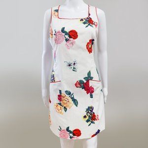 Vintage Esprit White Flower Dress Size 13/14